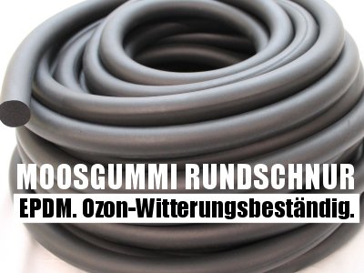 Moosgummi Rundschnur bei LUX & CO. Bergwerks- und Industriebedarf GmbH