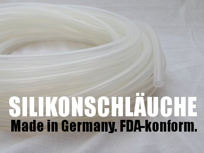 Silikonschlauch FDA-konform Made in Germany