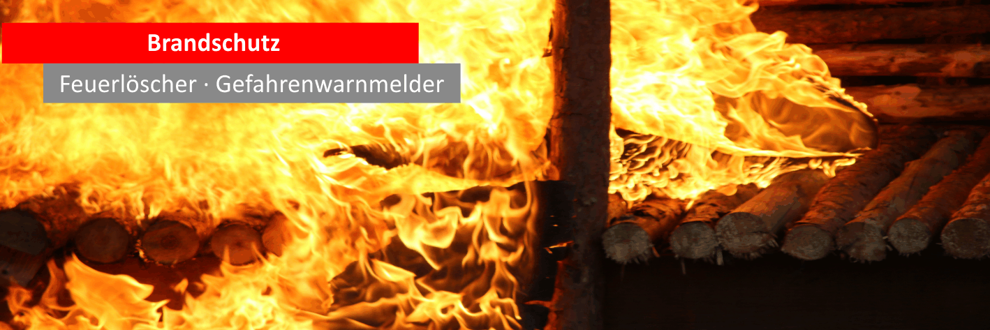 Brandschutz · Feuerlöscher · Gefahrenwarnmelder